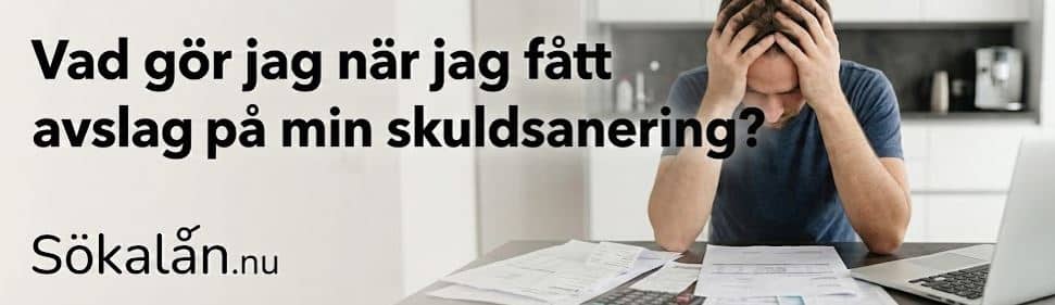 Avslag på skuldsanering